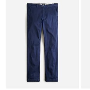 J. Crew Stretch Navy Blue Athletic Slim Fit Chino Pants | 32 W x 32 L